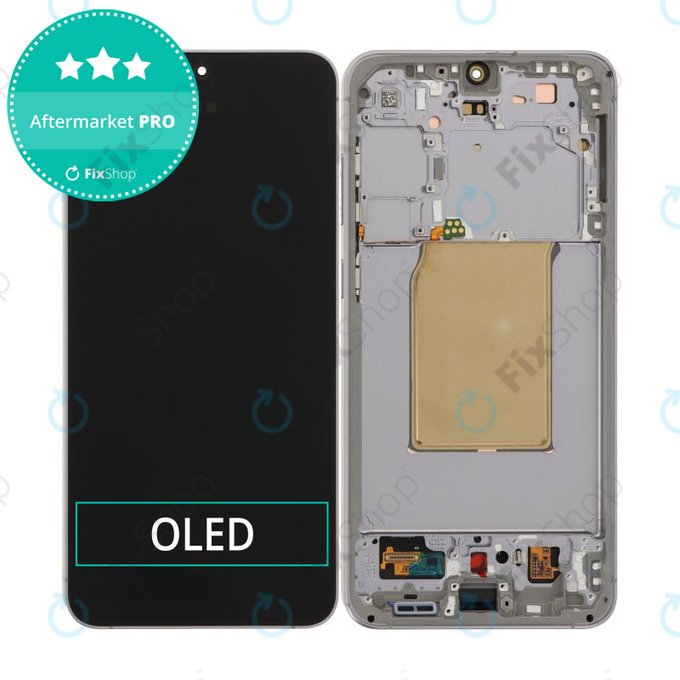 Samsung Galaxy S25 FE - LCD Displej + Dotykové Sklo + Rám (Jetblack) OLED