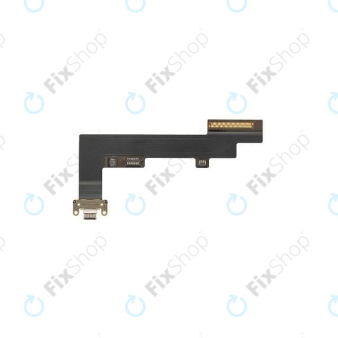 Apple iPad Air (4th Gen 2020) - Nabíjecí Konektor + Flex Kabel 4G Verze (Black)