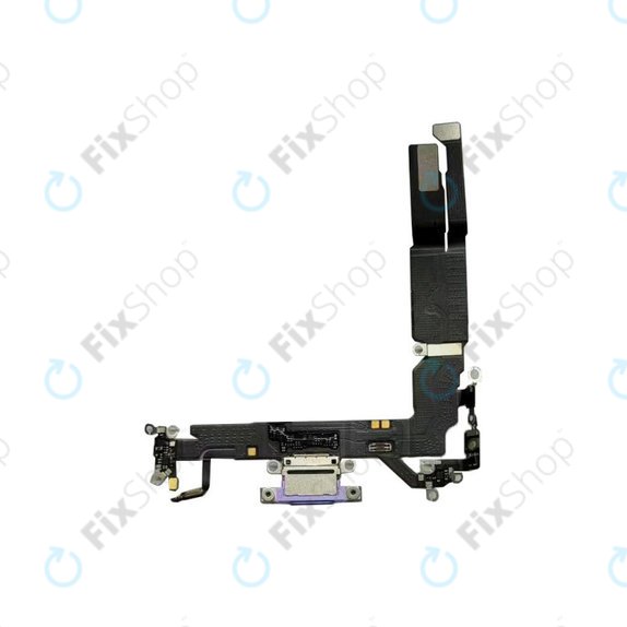 Apple iPhone 17 - Nabíjecí Konektor + Flex Kabel (Lavender)