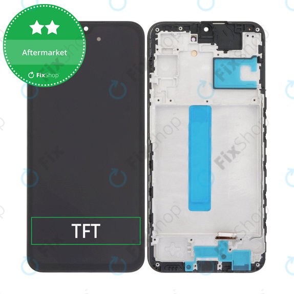 Samsung Galaxy A25 A256B - LCD Displej + Dotykové Sklo + Rám (Brave Black) TFT