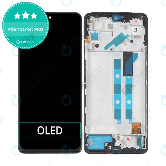 Xiaomi Redmi Note 11 Pro 4G, 5G, Poco X4 Pro 5G - LCD Displej + Dotykové Sklo + Rám (Graphite Grey) OLED