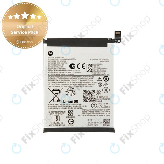 Baterie pro Motorola Moto G86 5G, RA52, Li-Ion, SB18E51770, Genuine Service Pack